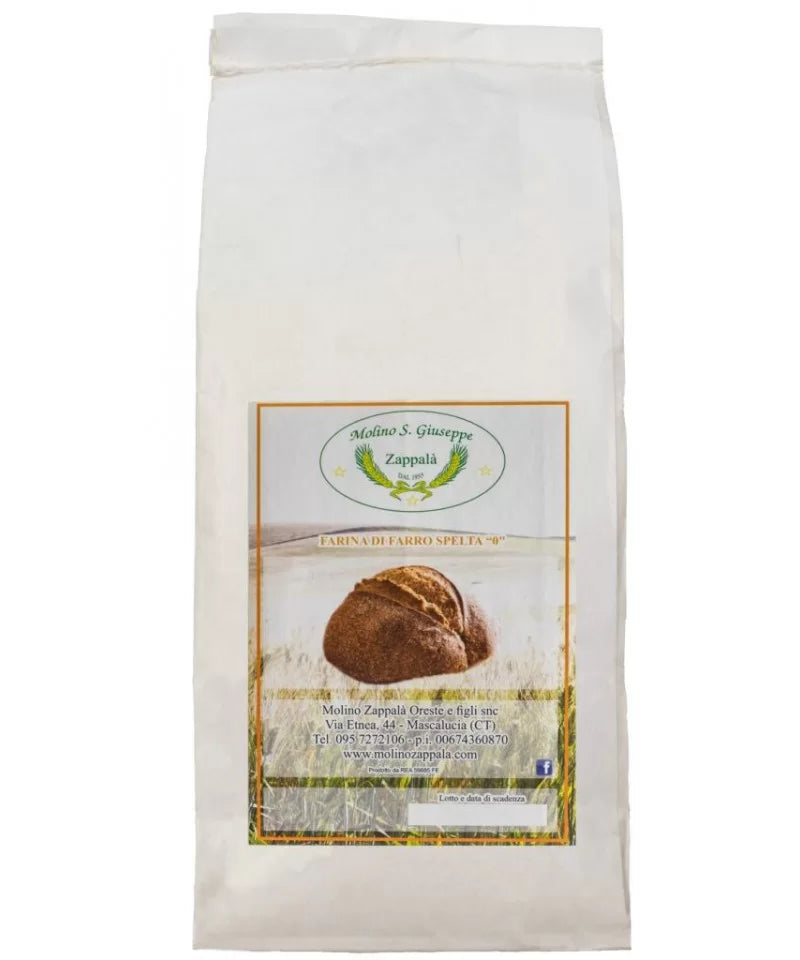 1 Kg Farina di Farro Spelta "tipo 0" - Made In Sicily