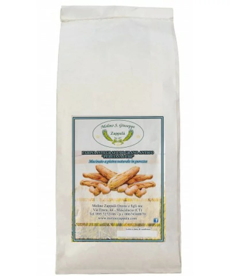 1Kg Farina "Perciasacchi" integrale di grano siciliano - Made In Sicily