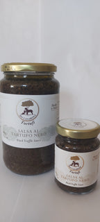 Salsa al tartufo nero siciliano - Dei Casabona - Pronta all'uso - Ideale per pasta, uova e secondi piatti - Made in Italy - Vegan & Gluten Free