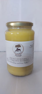 Crema di Burro e Tartufo Bianco - Dei Casabona - Pronta all'uso - Ideale per pasta, risotti e bruschette - Made in Italy