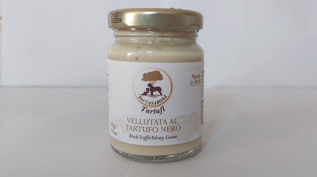 Vellutata al Tartufo Nero – Dei Casabona - Pronta all'uso - Ideale per pasta, pizza, bruschette - Made in Italy - Eccellenza Siciliana