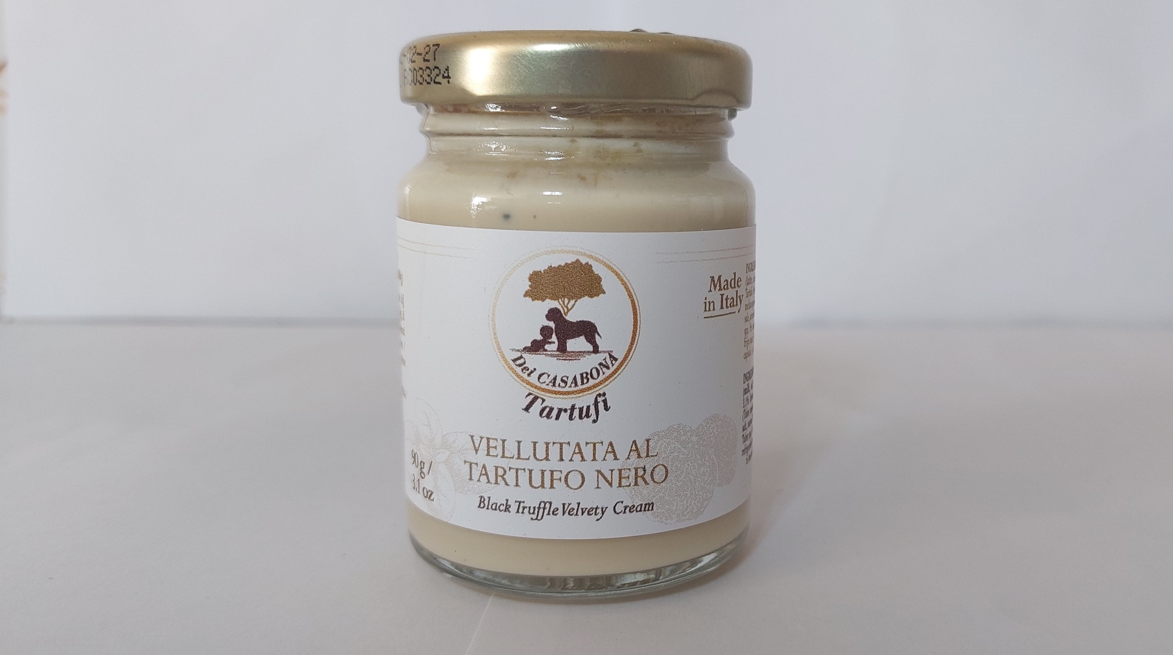 Vellutata al Tartufo Nero – Dei Casabona - Pronta all'uso - Ideale per pasta, pizza, bruschette - Made in Italy - Eccellenza Siciliana