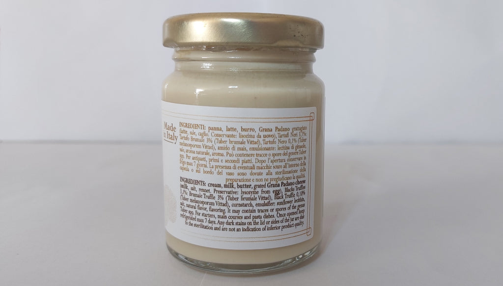 Vellutata al Tartufo Nero – Dei Casabona - Pronta all'uso - Ideale per pasta, pizza, bruschette - Made in Italy - Eccellenza Siciliana