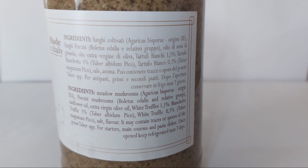 Salsa al tartufo bianco - Dei Casabona - Pronta all'uso - Ideale per pasta, uova e secondi piatti - Made in Italy - Vegan & Gluten Free