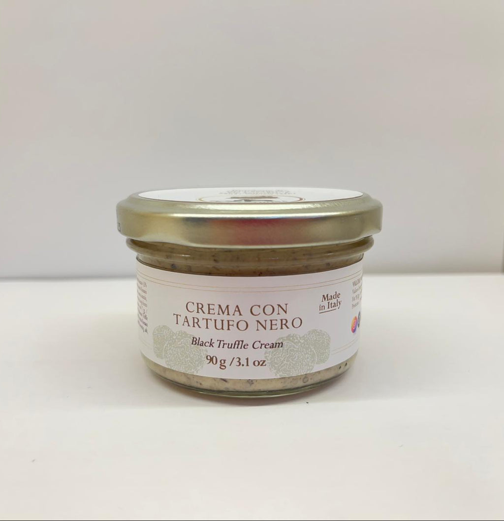 Crema al Tartufo Nero – Dei Casabona - Specialità Gourmet Artigianale Siciliana – Salsa Pregiata per Bruschette, Pasta e Piatti Raffinati