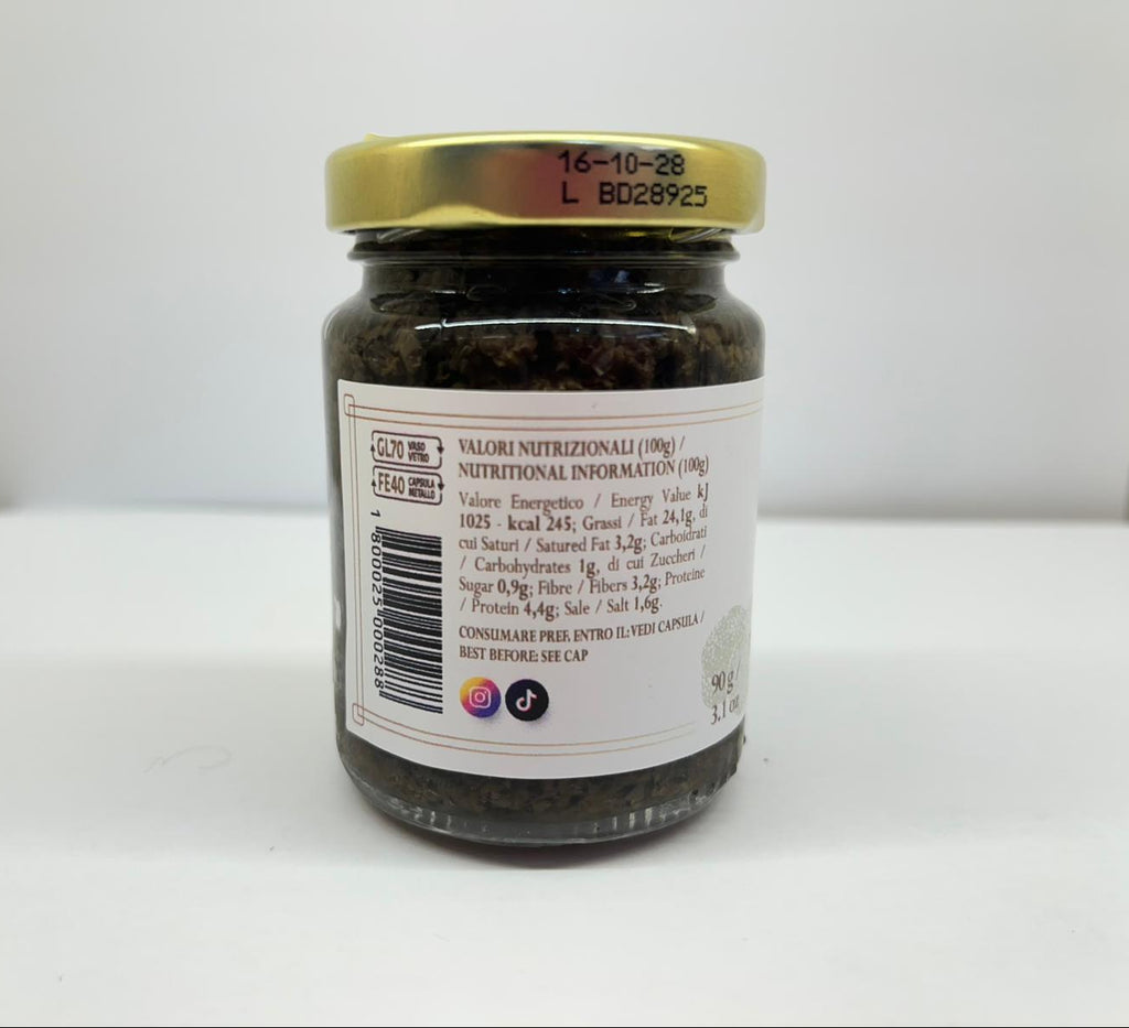 Salsa Tartufata al 5% - Dei Casabona - Dei Casabona - Pronta all'uso - Ideale per pasta, uova e secondi piatti - Made in Italy - Vegan & Gluten Free