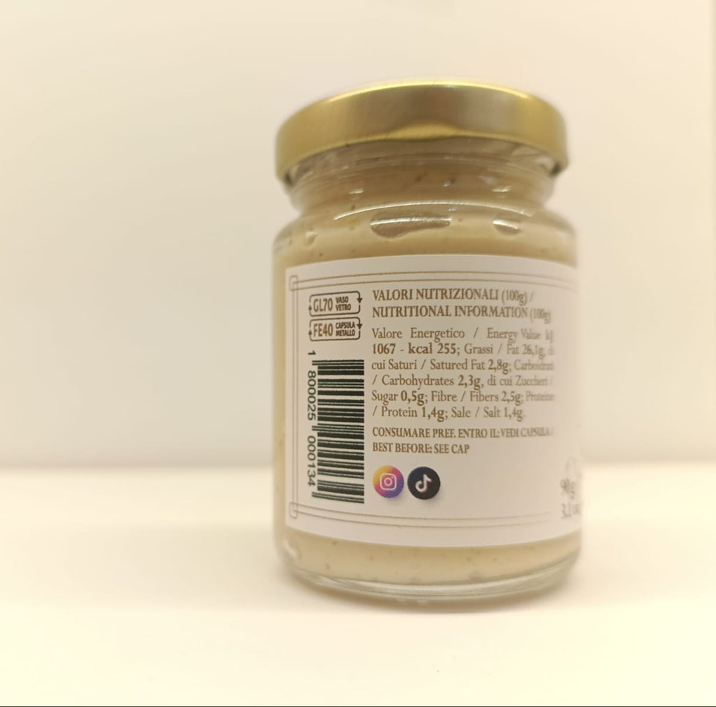 Crema ai carciofi e Tartufo Nero Estivo - Dei Casabona - Pronta all'uso - Ideale per antipasti, crostini e pizza