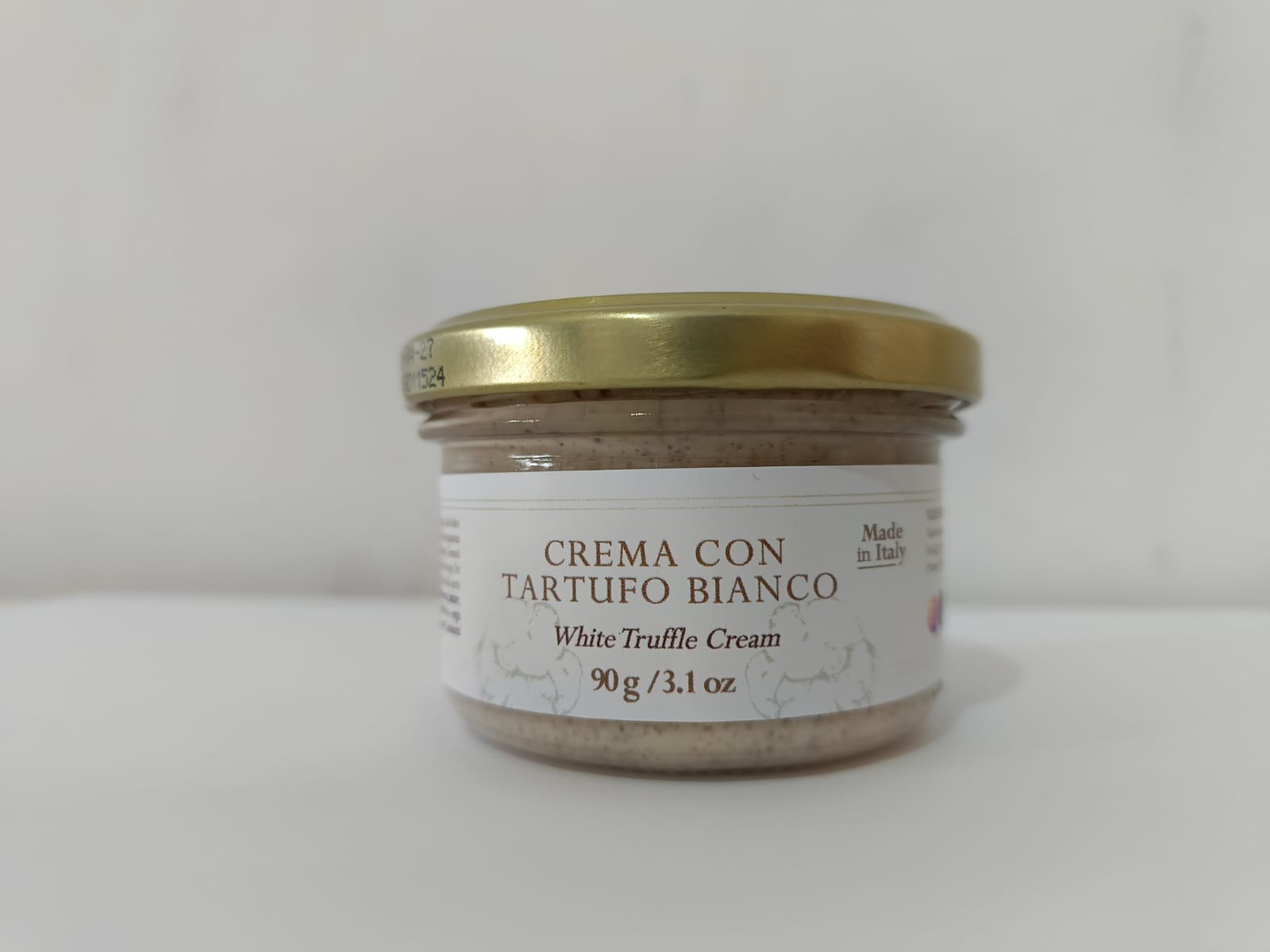 Crema con Tartufo Bianco - Dei Casabona - Pronta all'uso - Ideale per pasta, risotti e bruschette - Made in Italy