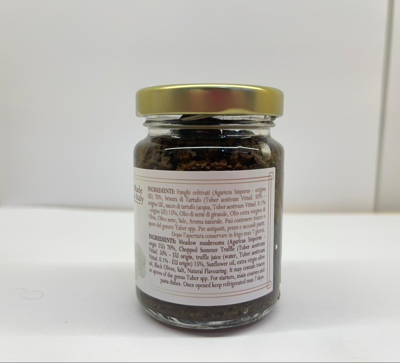 Salsa Tartufata Naturale - Dei Casabona - Pronta all'uso - Ideale per pasta, uova e secondi piatti - Made in Italy - Vegan & Gluten Free